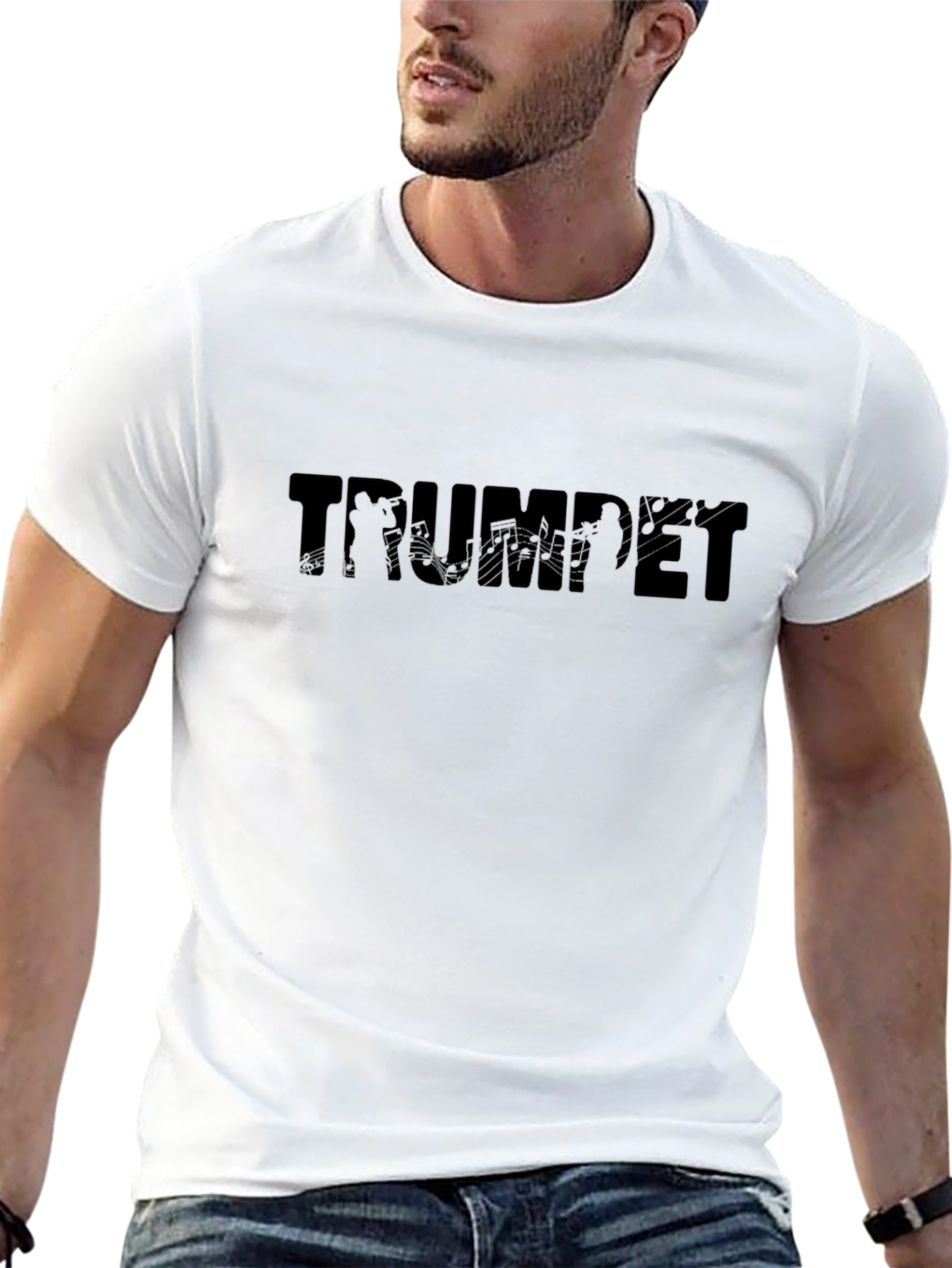 Trumpet Music T-Shirt - Musician Gift