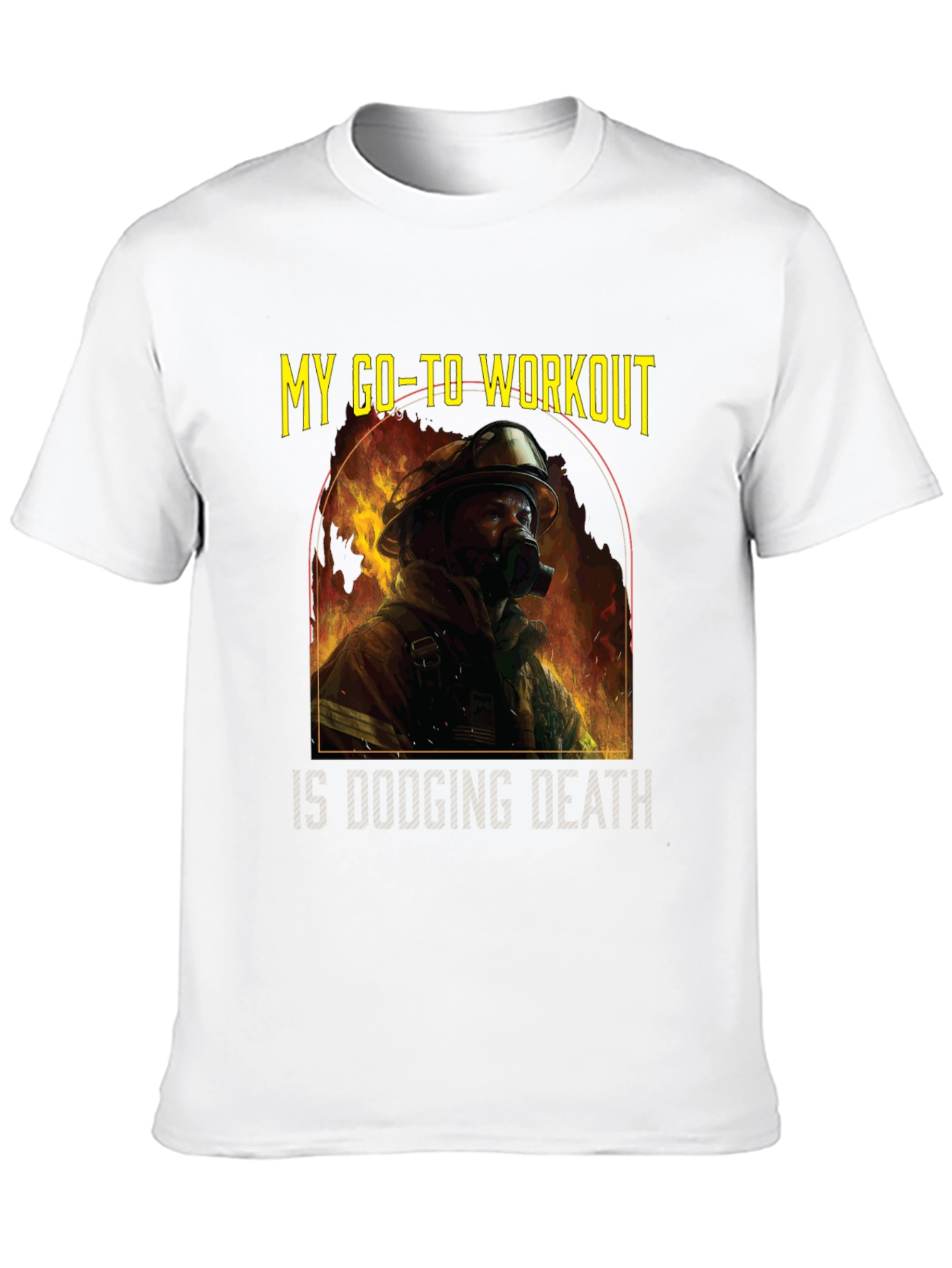 Firefighter Workout Graphic Tee