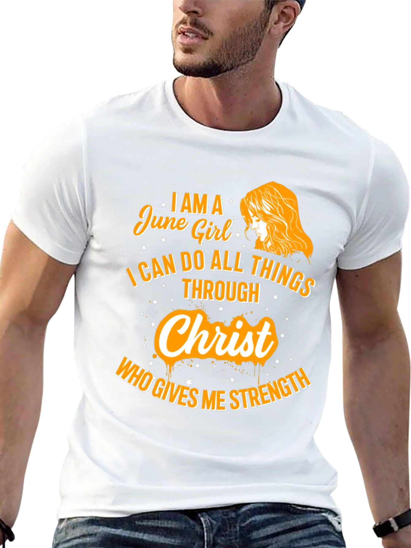 June Girl Christian T-Shirt - Faith-Based Tee
