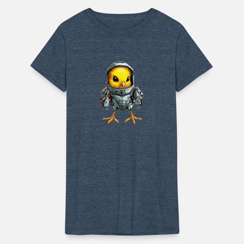 Chicken in Mech Suit, Futuristic Robot Design