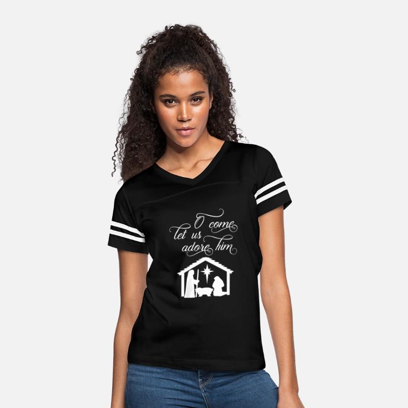 Christian Adore Him Jesus Birth Nativity