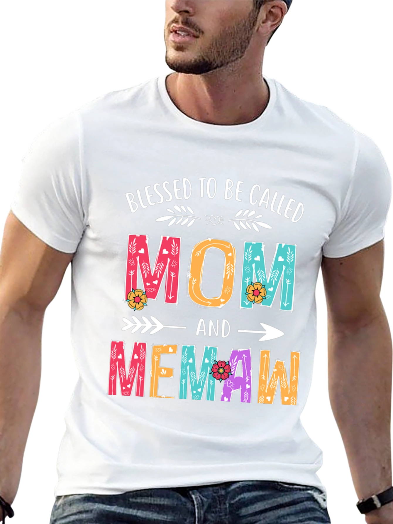 Blessed Mom & Memaw Graphic Tee