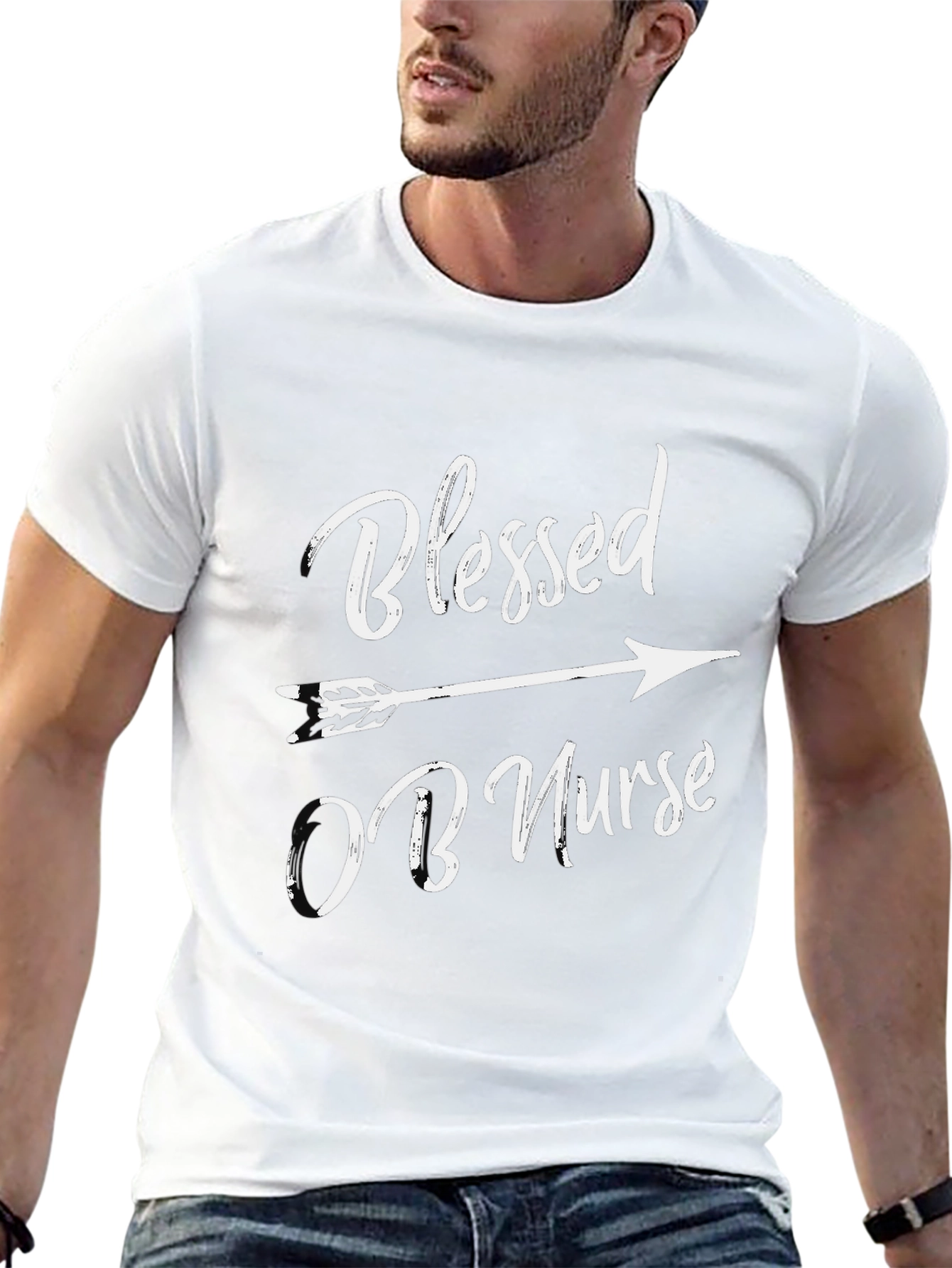 Blessed OB Nurse T-Shirt - Stylish Gift