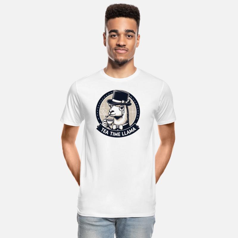 Dapper Llama Tea Time