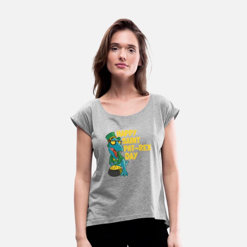 Dinosaur T Rex Dino St Patty s Day St Patricks Day