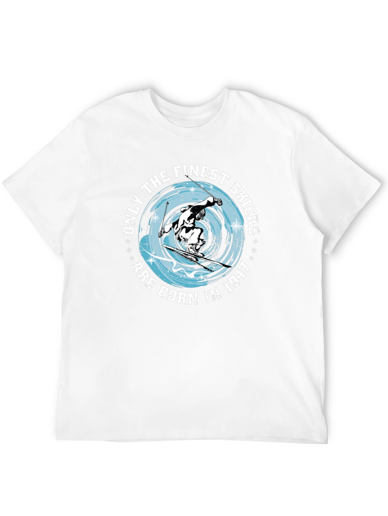 Finest Skiers Born in 1947 Graphic Tee