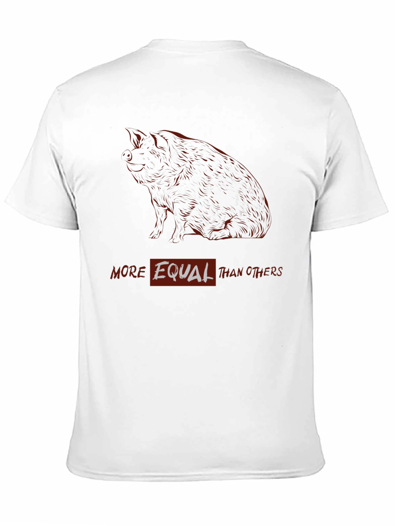 More Equal Than Others Pig Graphic Tee