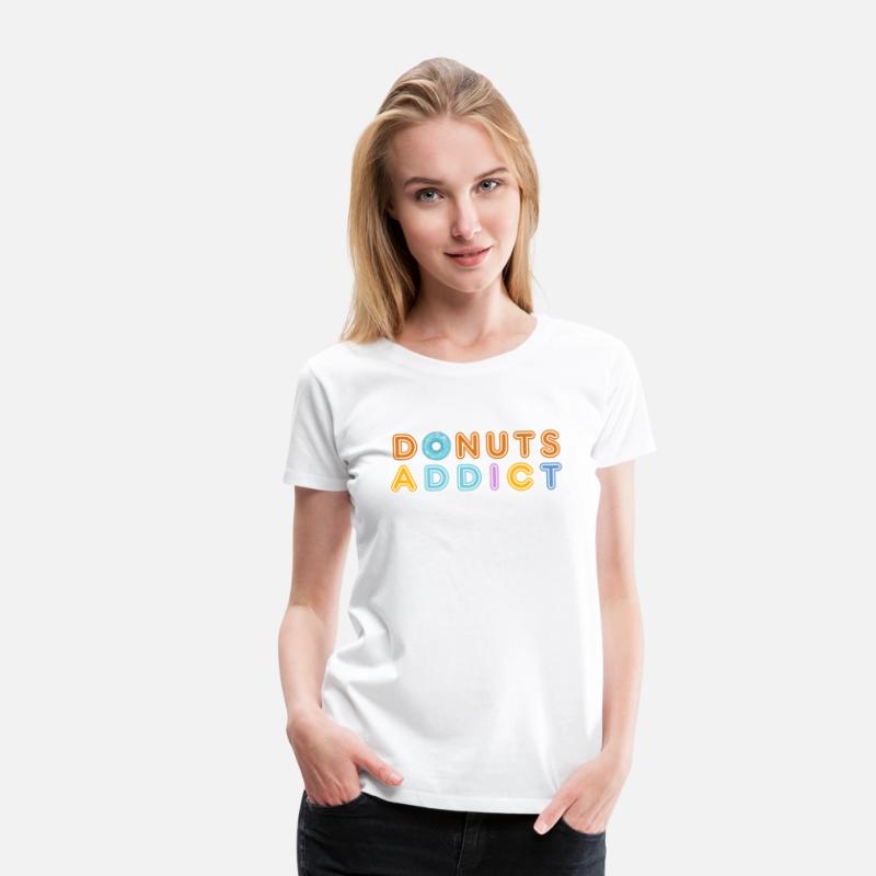 Donuts addict blue stars
