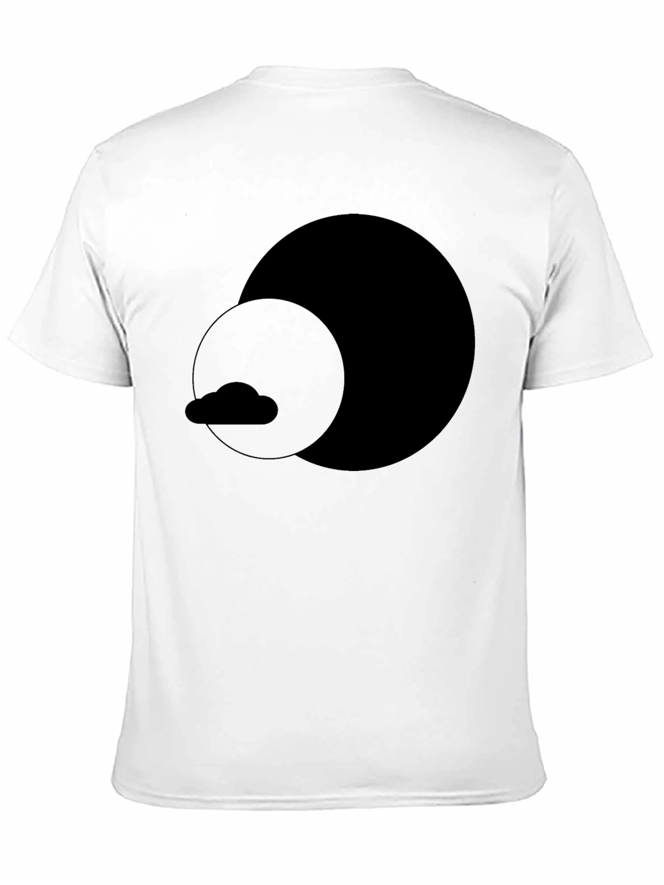Minimalist Eclipse Black T-Shirt