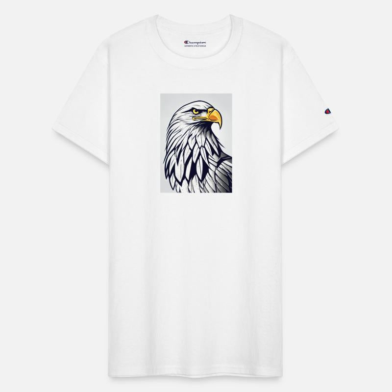 Eagle logo on the white background 1