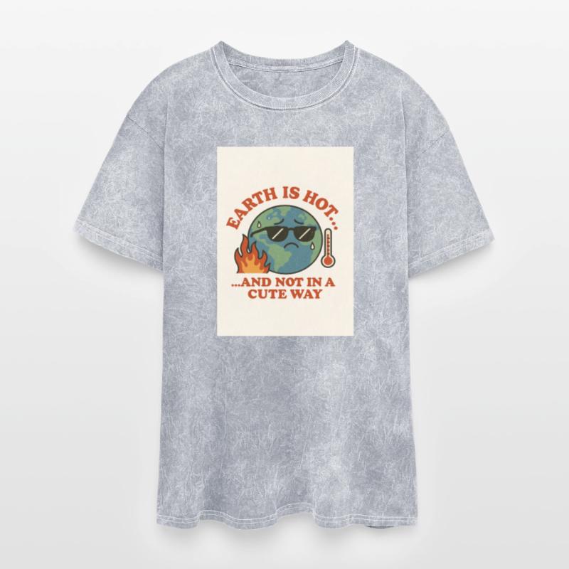 Earth's Heated Mood with Cool Sunglasses