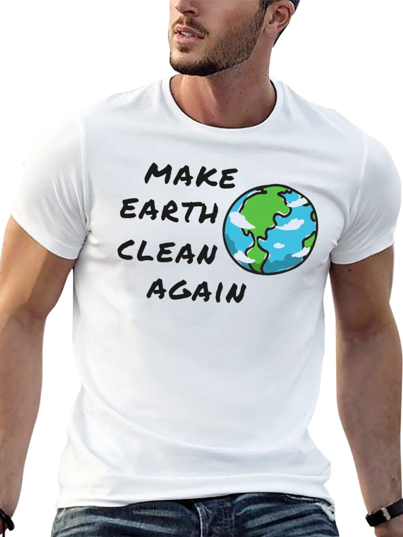 Make Earth Clean Again Graphic T-Shirt