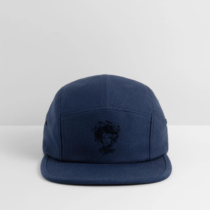 Elegant geisha with ornate ornaments