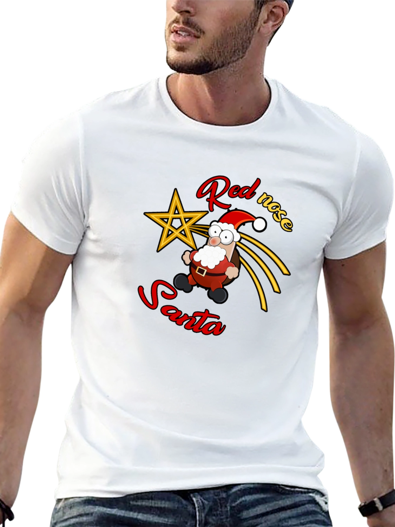 Red Nose Santa T-Shirt