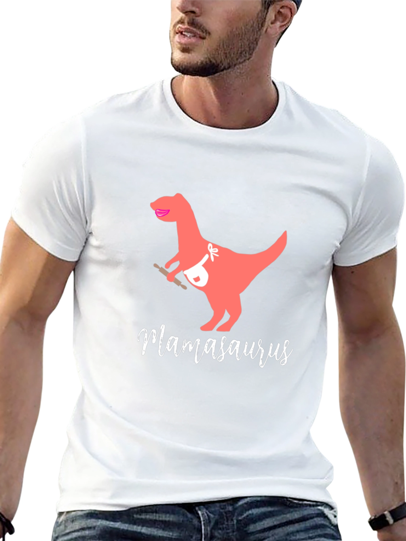 Mamasaurus T-Shirt: Fun Dino Design