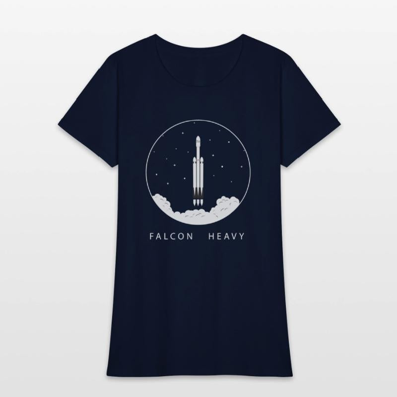 Falcon Heavy In Circle
