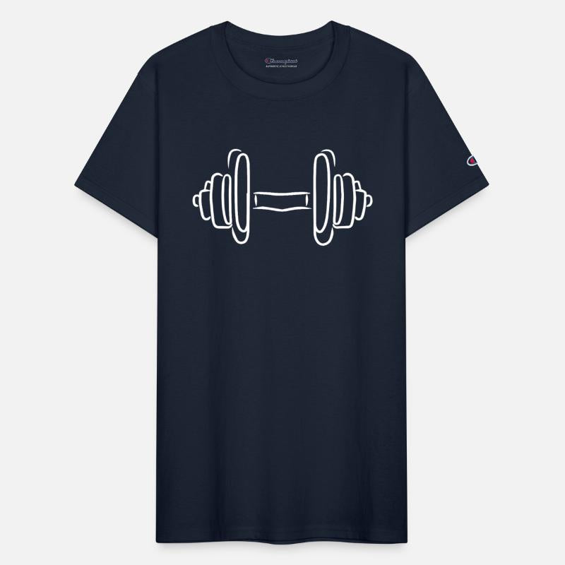 Fitness Dumbbell Drawing