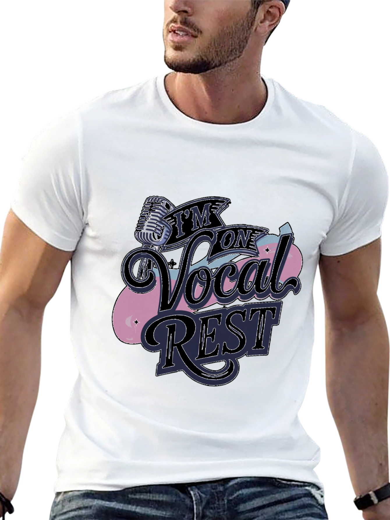 Im On Vocal Rest T-Shirt - Music Lovers Tee