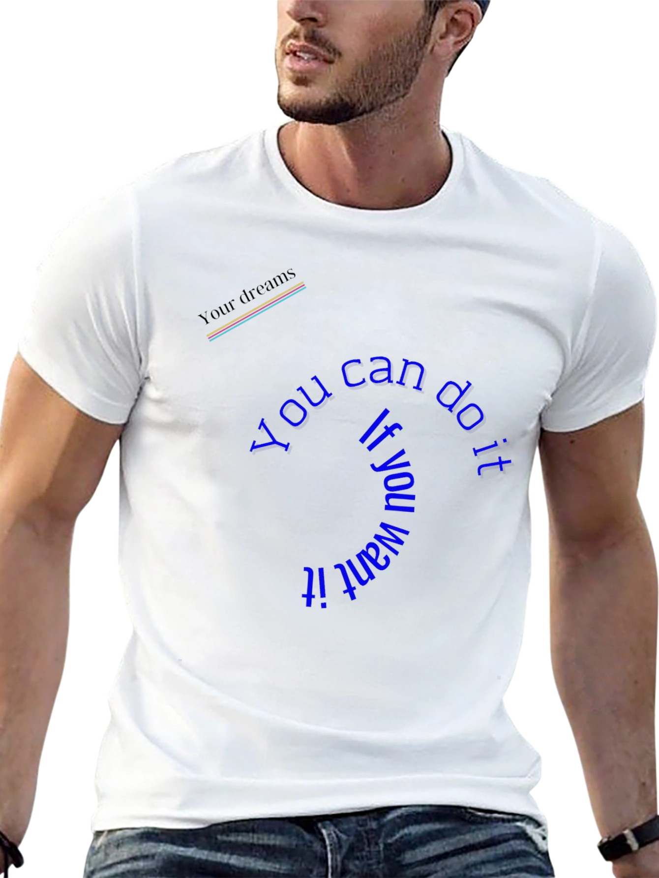 Motivational T-Shirt - You Can Do It