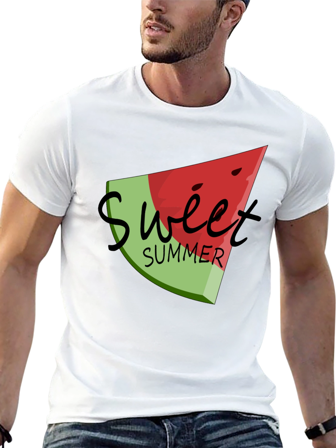 Sweet Summer Watermelon Graphic Tee