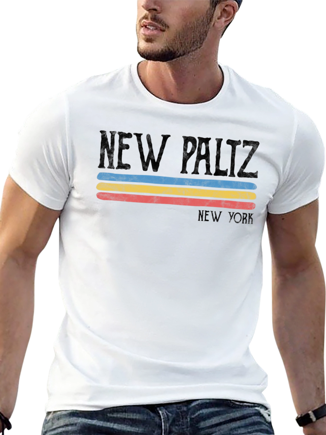New Paltz New York Retro T-Shirt