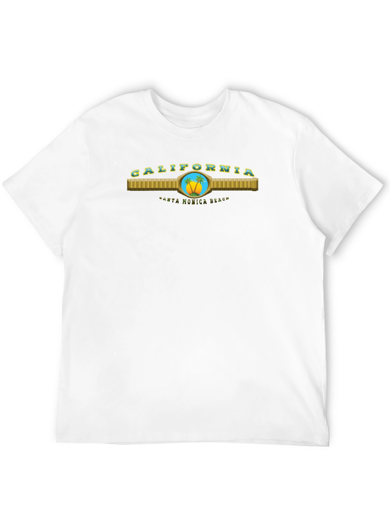 California Santa Monica Beach T-Shirt