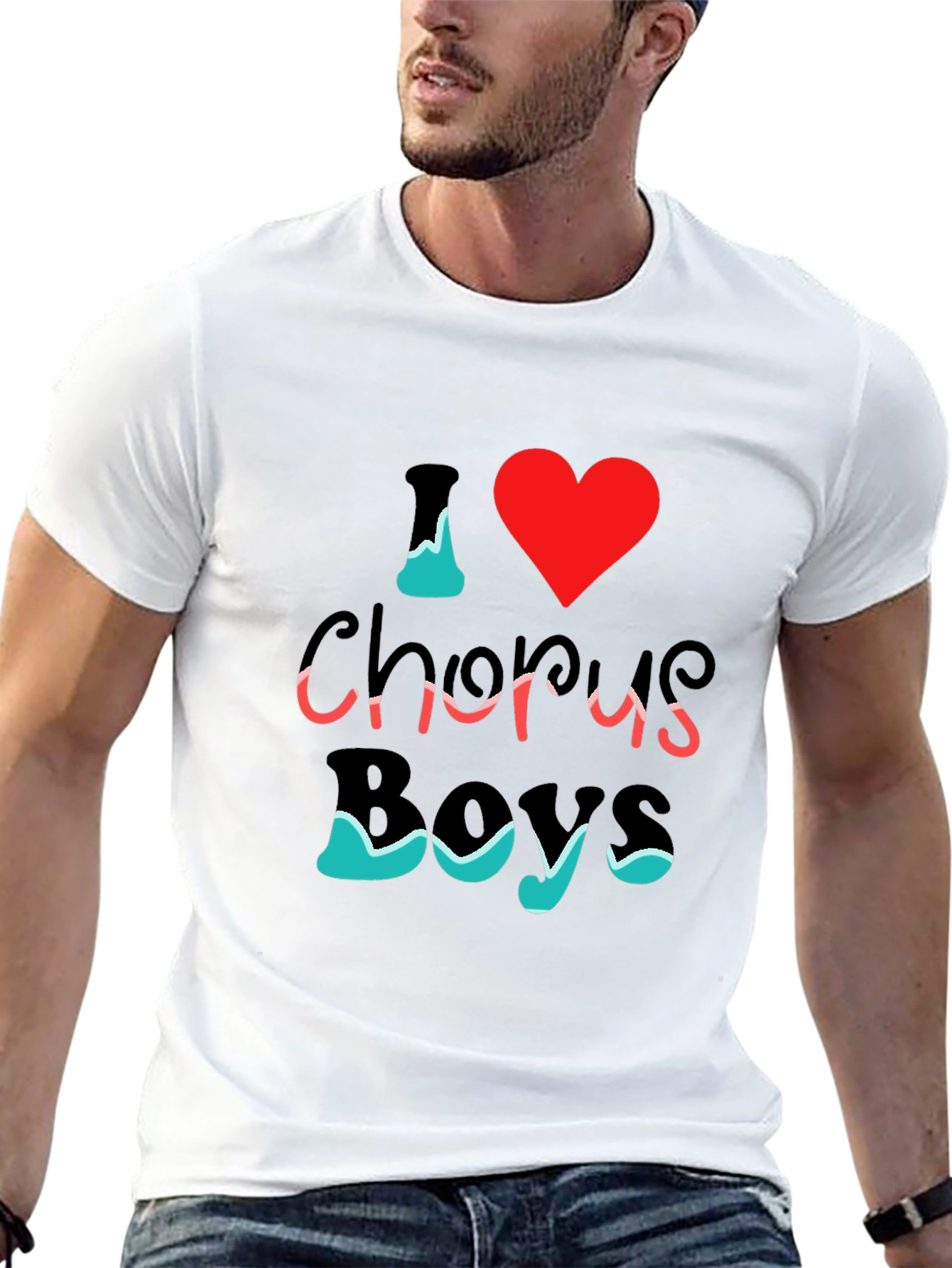 I Love Chorus Boys T-Shirt