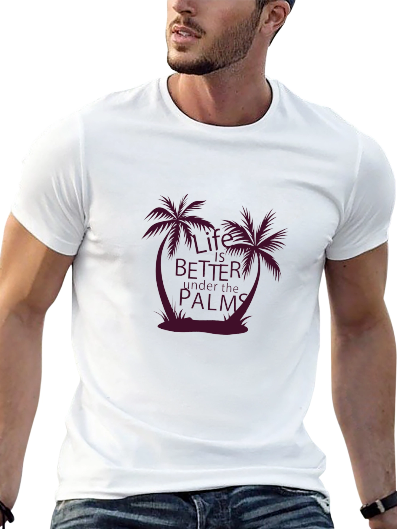 Life is Better By the Palms Graphic Tee