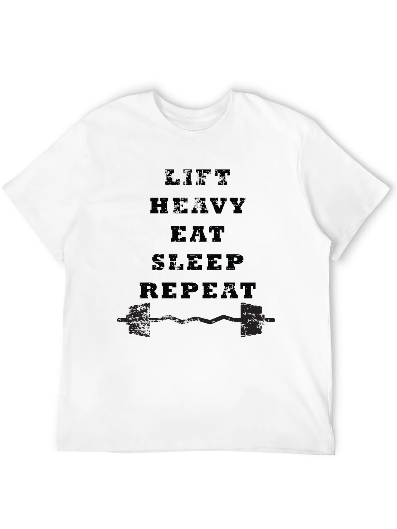 Lift Heavy Eat Sleep Repeat Graphic Tee