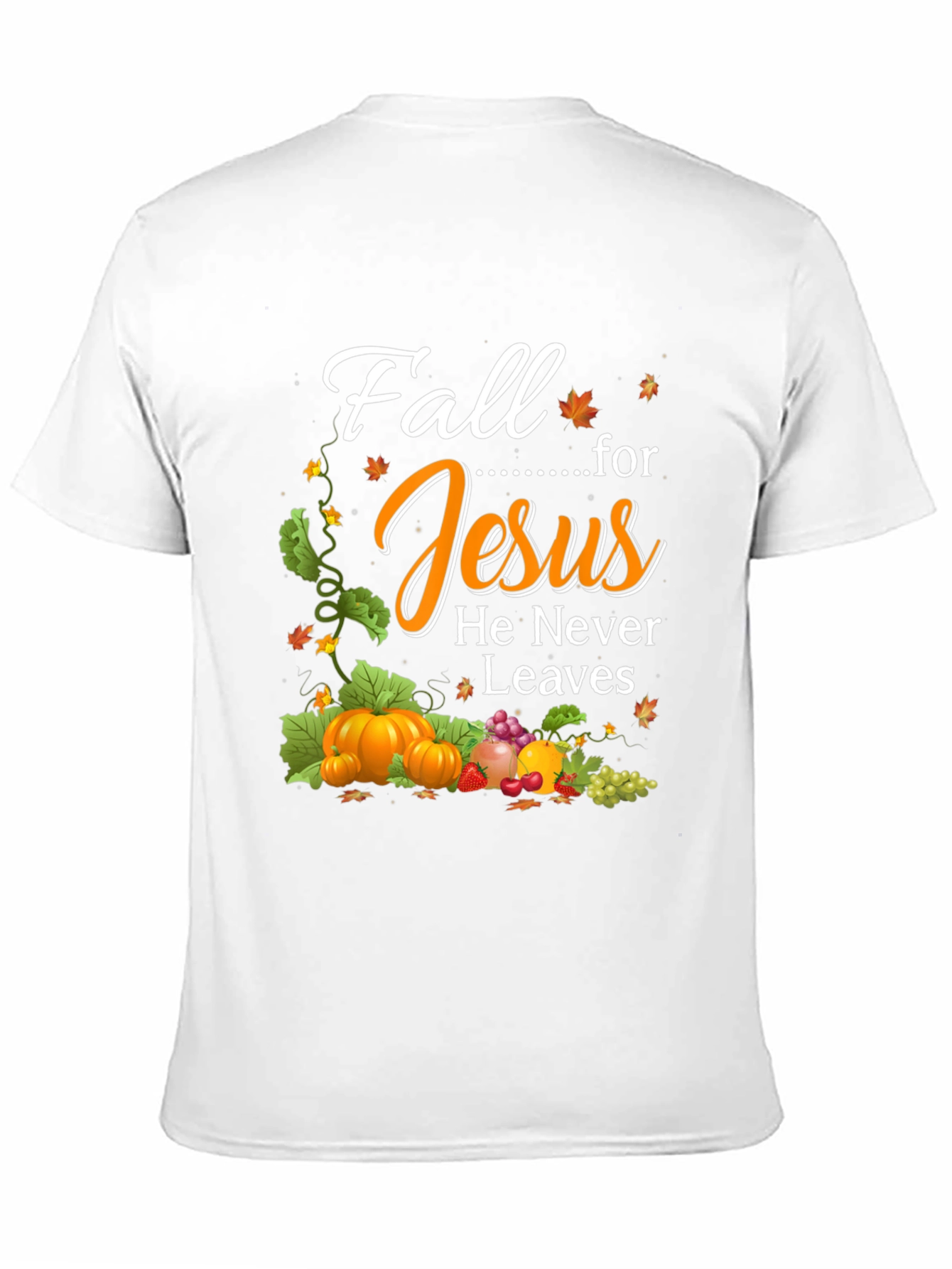 Fall for Jesus Black T-Shirt