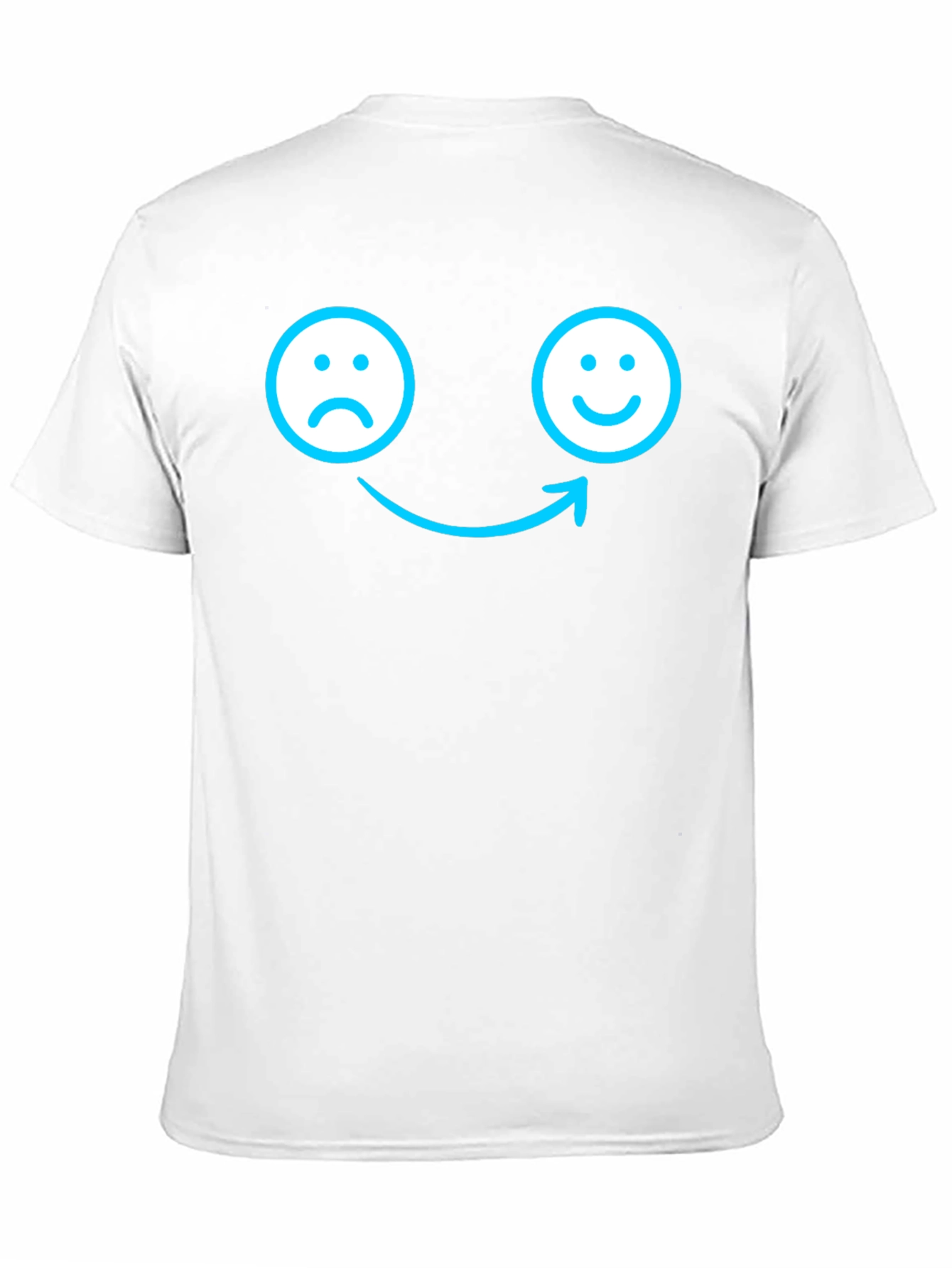 Mood Shift T-Shirt - Happy Face Arrow Tee