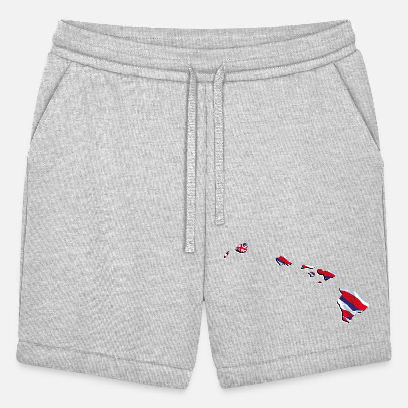 Hawaii State Flag in Hawaii State Map