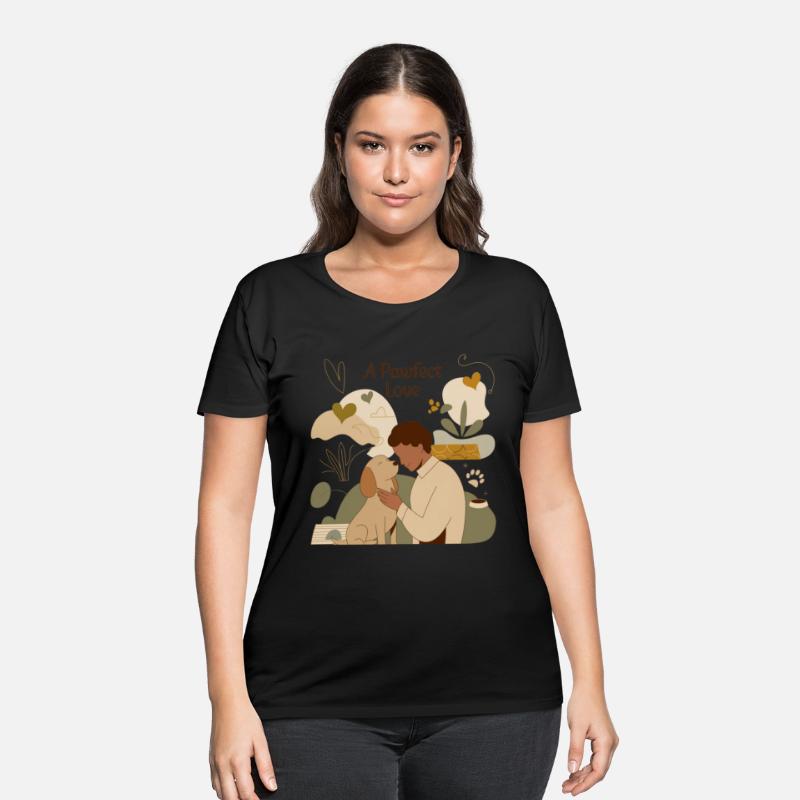 Heartwarming dog and human bond design