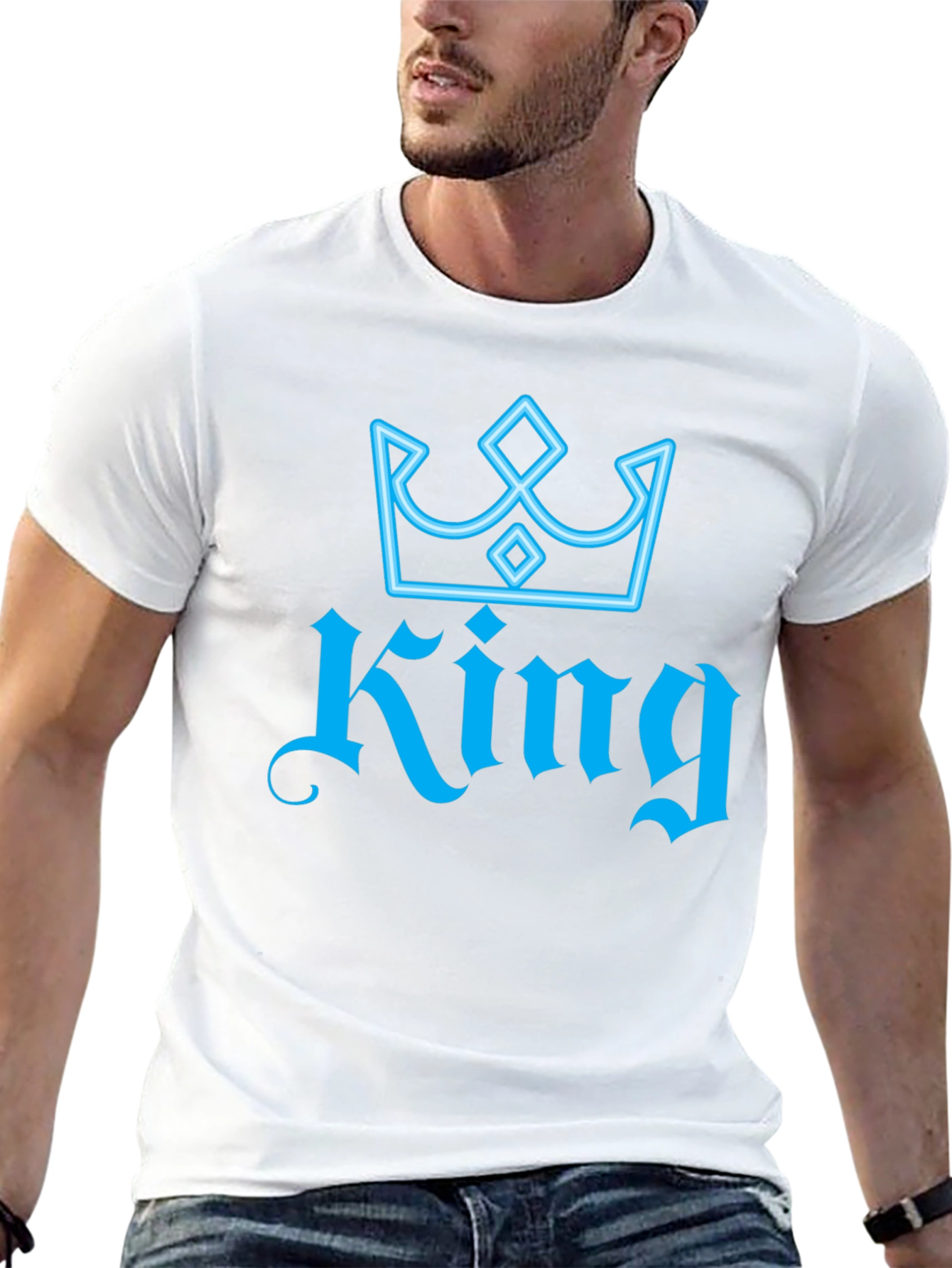 King Crown Black T-Shirt