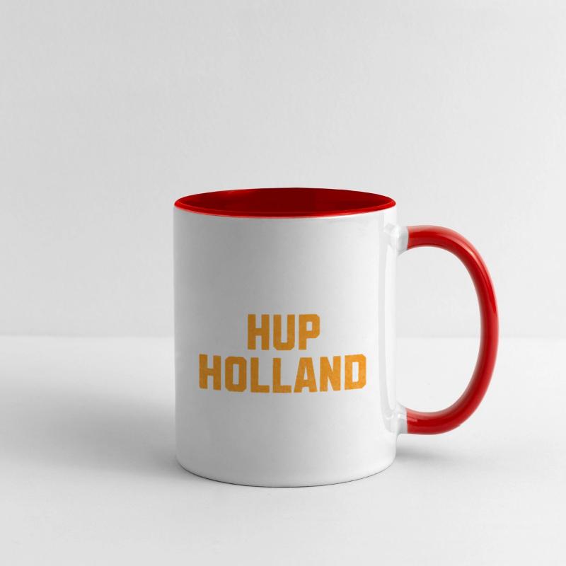 Hup Holland (orange text)