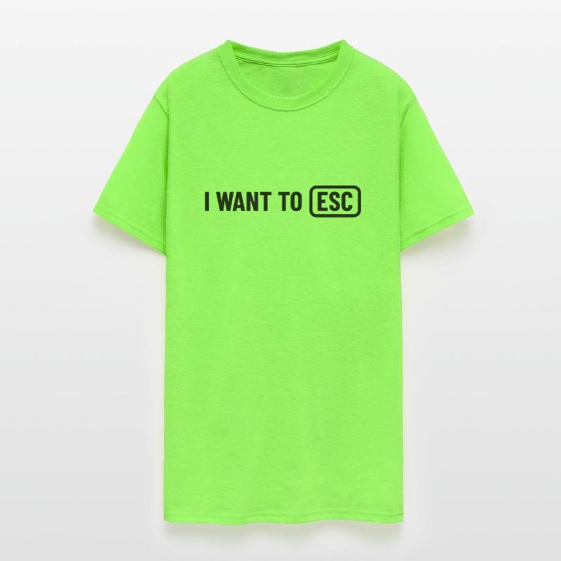I want to ESC - Developer, PC Nerd, Admin Gift
