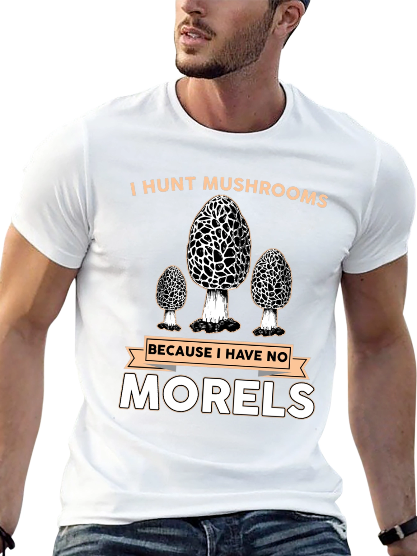 Mushroom Hunting T-Shirt - No Morels!