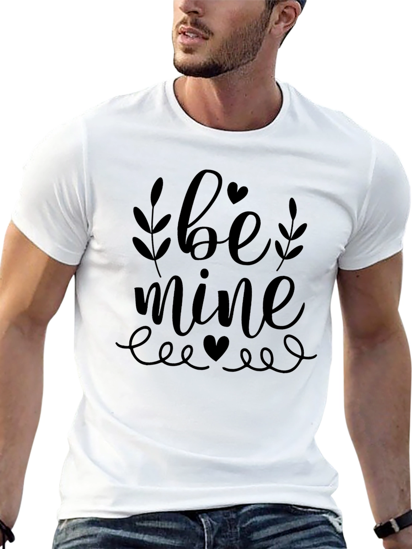 Be Mine Valentines Day Graphic T-Shirt