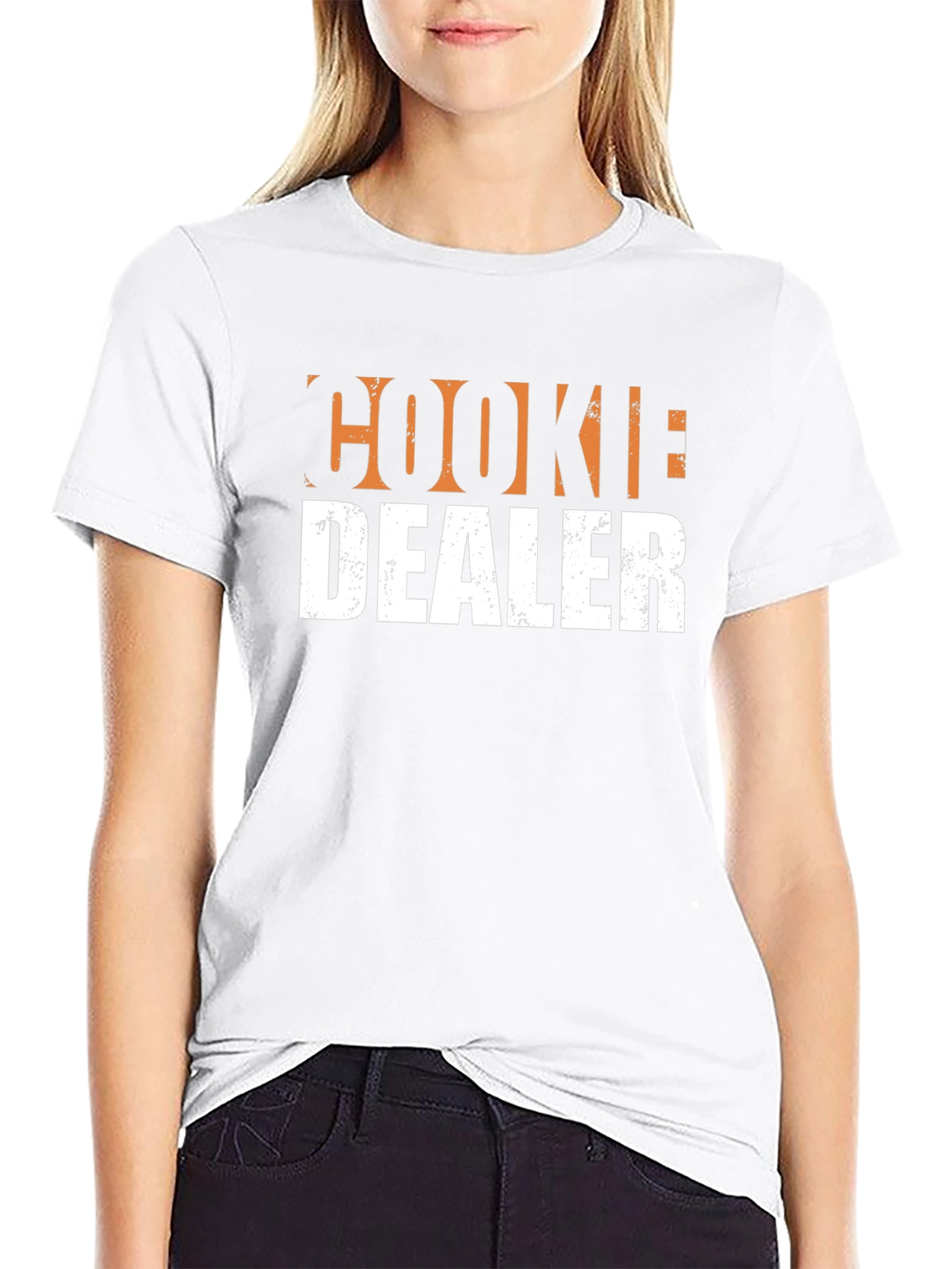 Cookie Dealer Graphic Tee - Black Cotton T-Shirt
