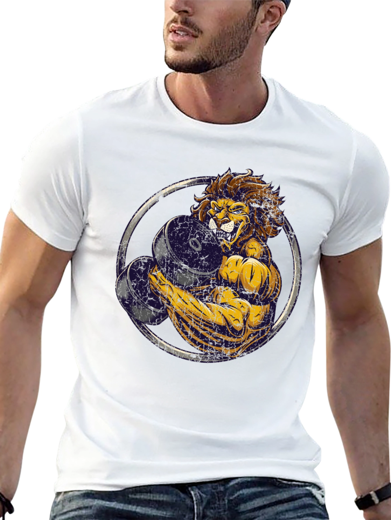 Lion Bodybuilding T-Shirt