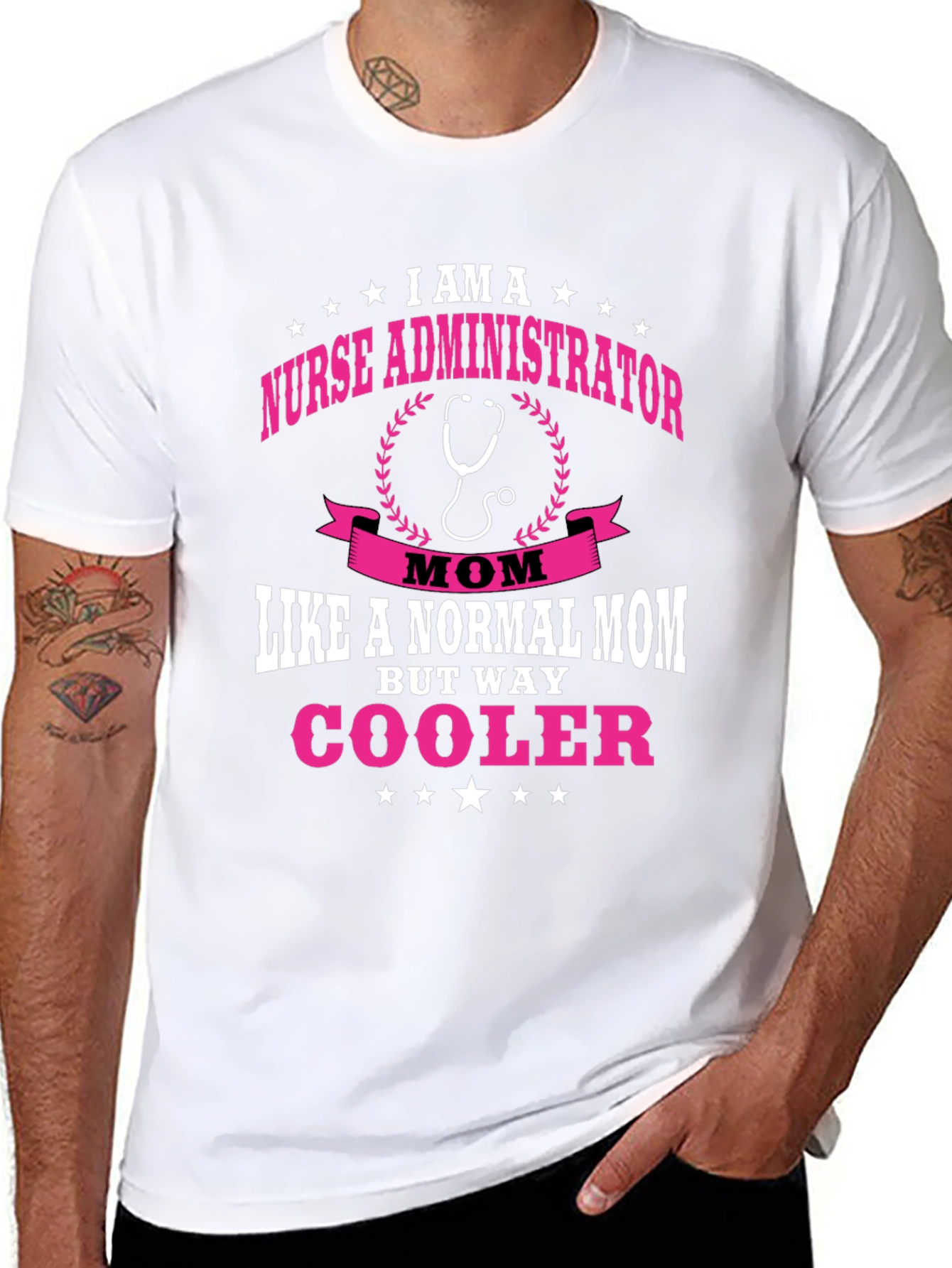 Nurse Administrator Mom Graphic T-Shirt