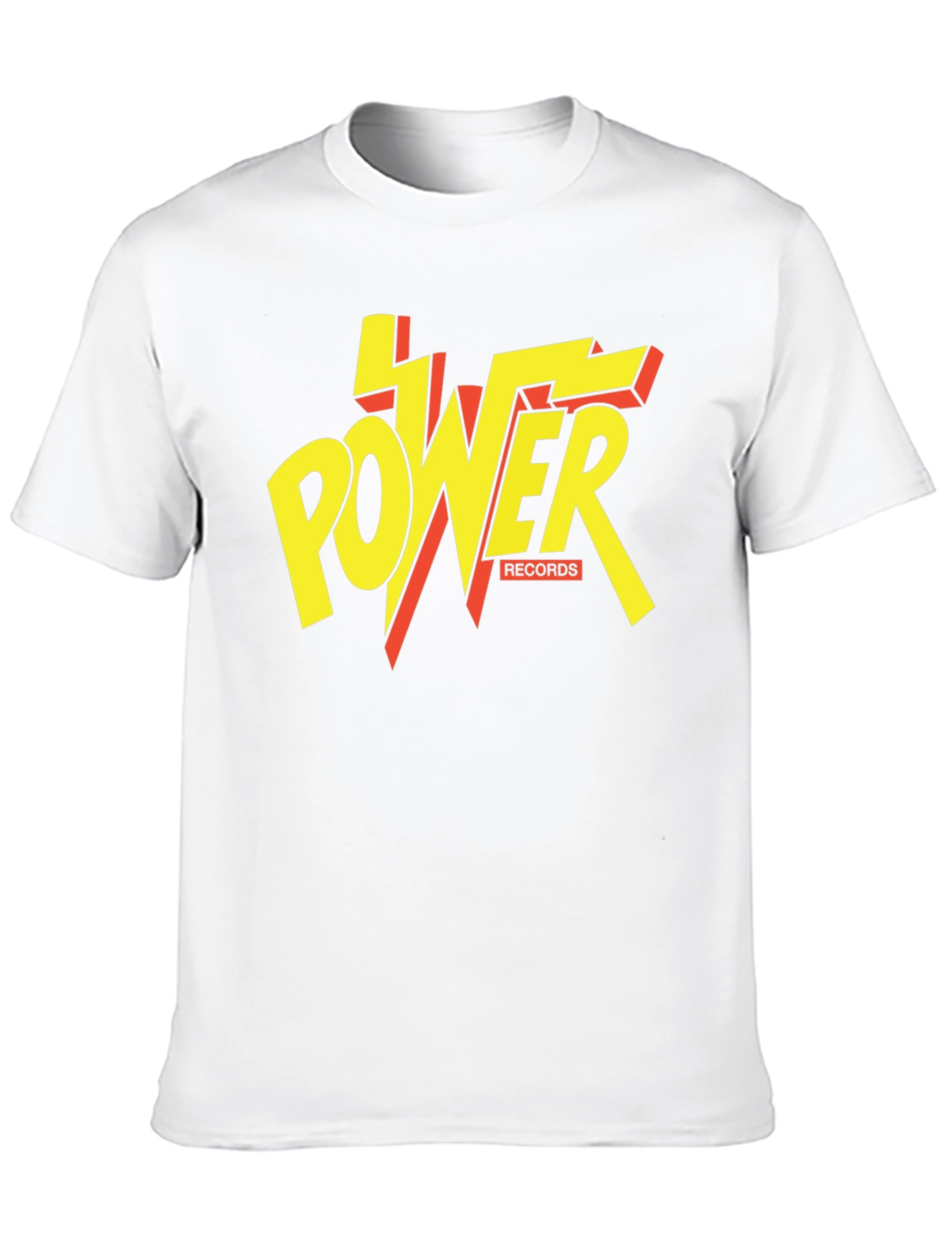 Power Records Black Graphic T-Shirt