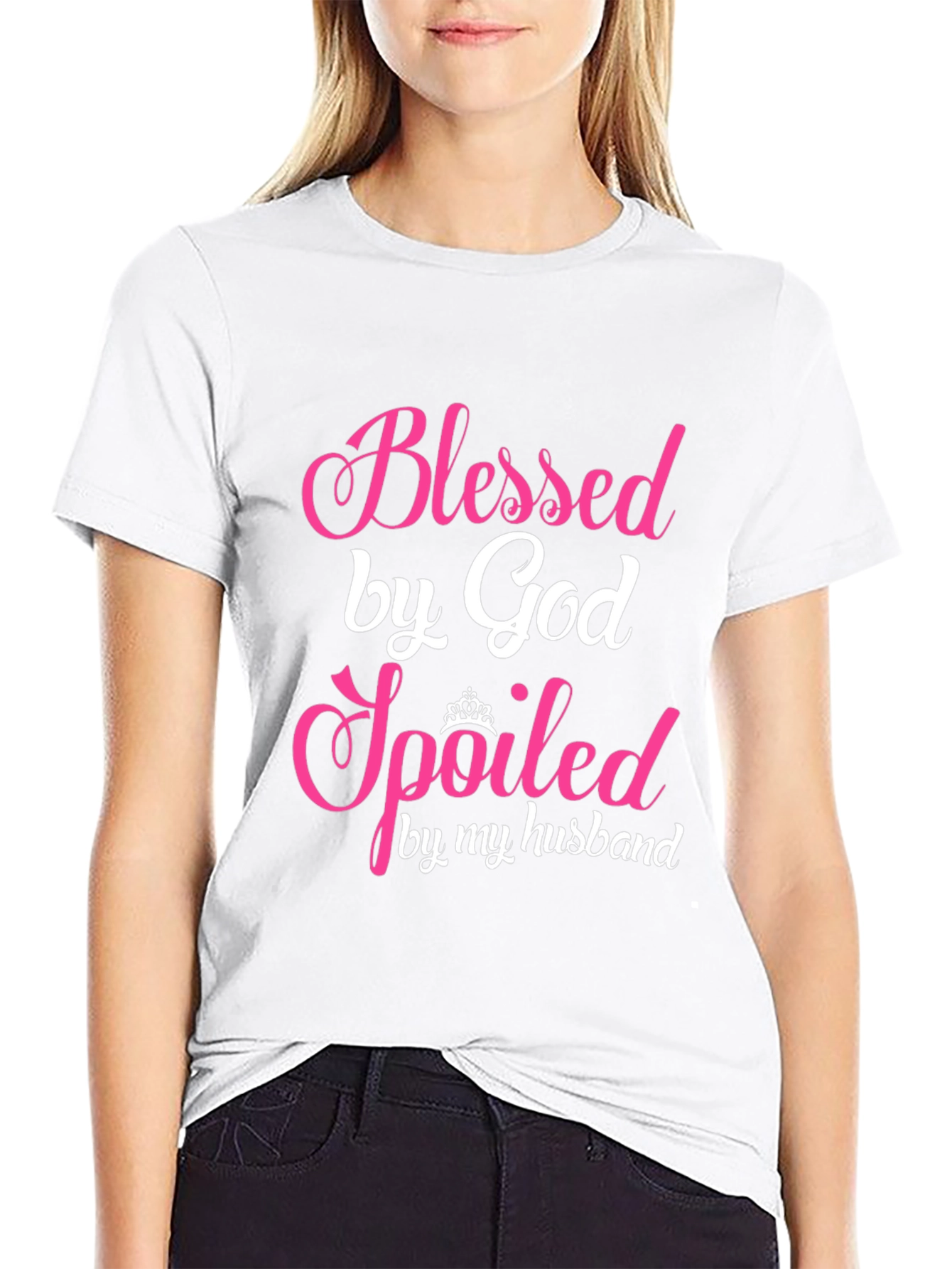 Blessed Spoiled T-Shirt - Gift for Wife