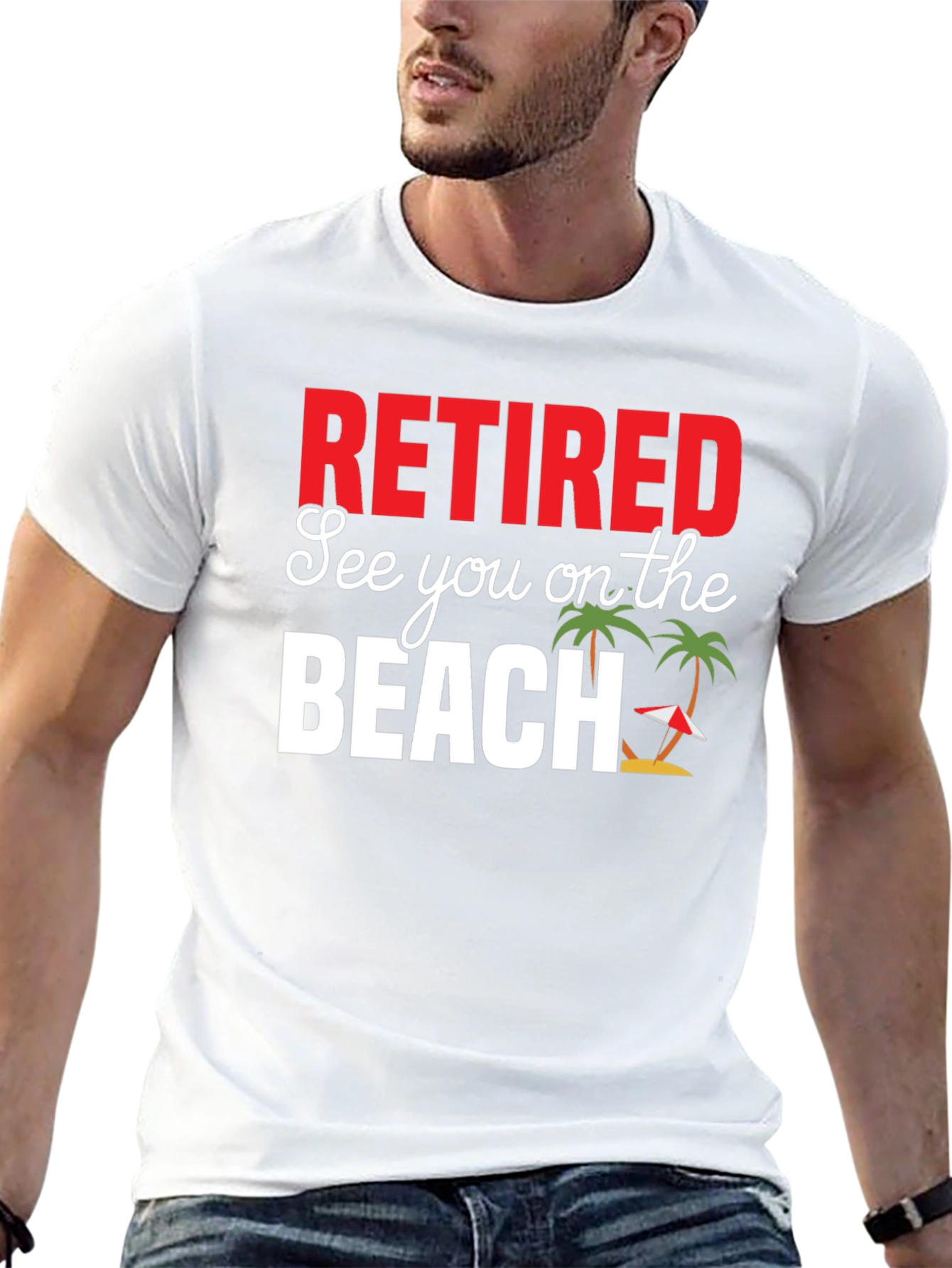 Retired Beach T-Shirt