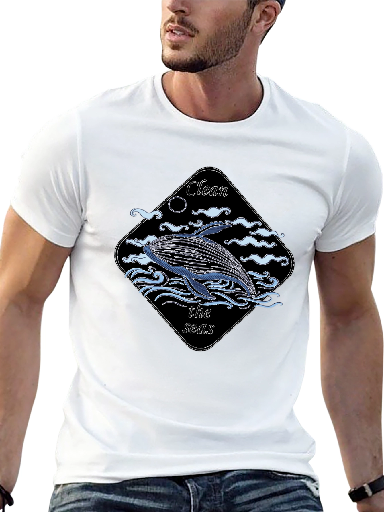 Clean the Seas Graphic T-Shirt