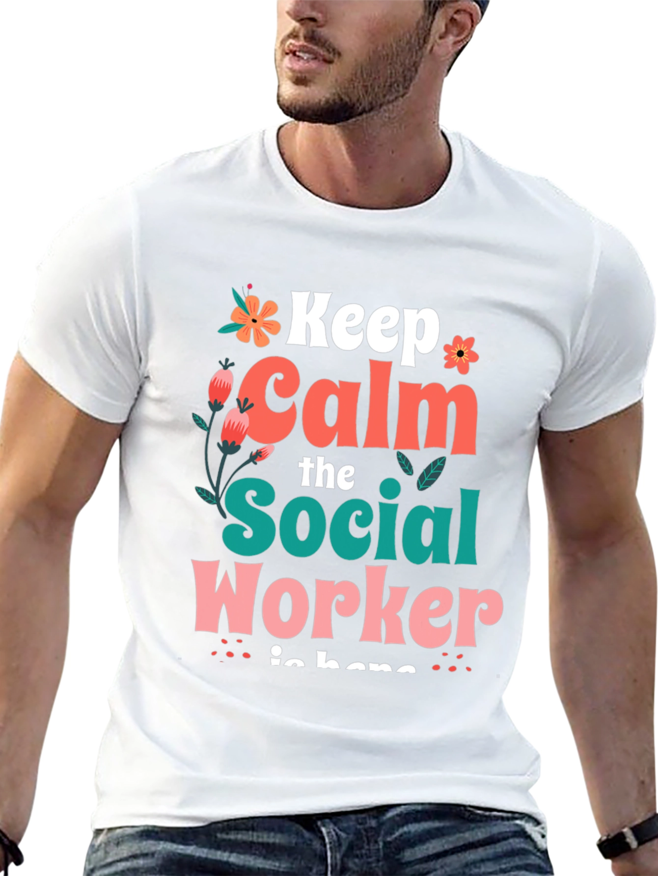 Keep Calm Social Worker T-Shirt - Unisex