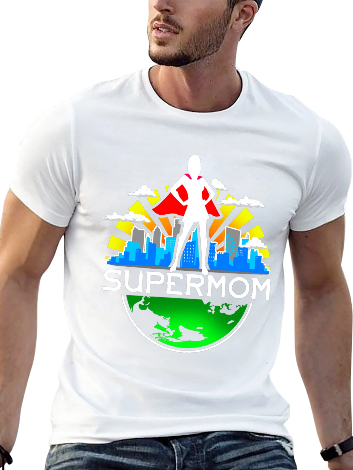 Supermom T-Shirt - Hero Graphic Tee