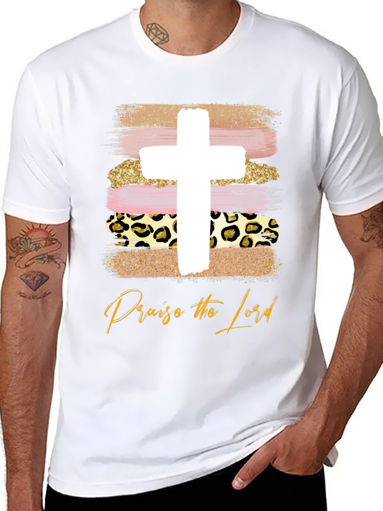 Praise the Lord Christian Graphic T-Shirt
