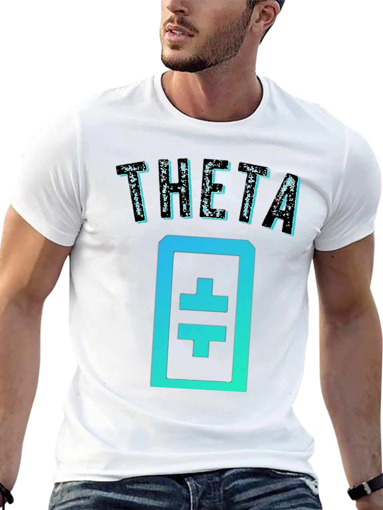 Theta Cryptocurrency T-Shirt - Crypto Fan Apparel