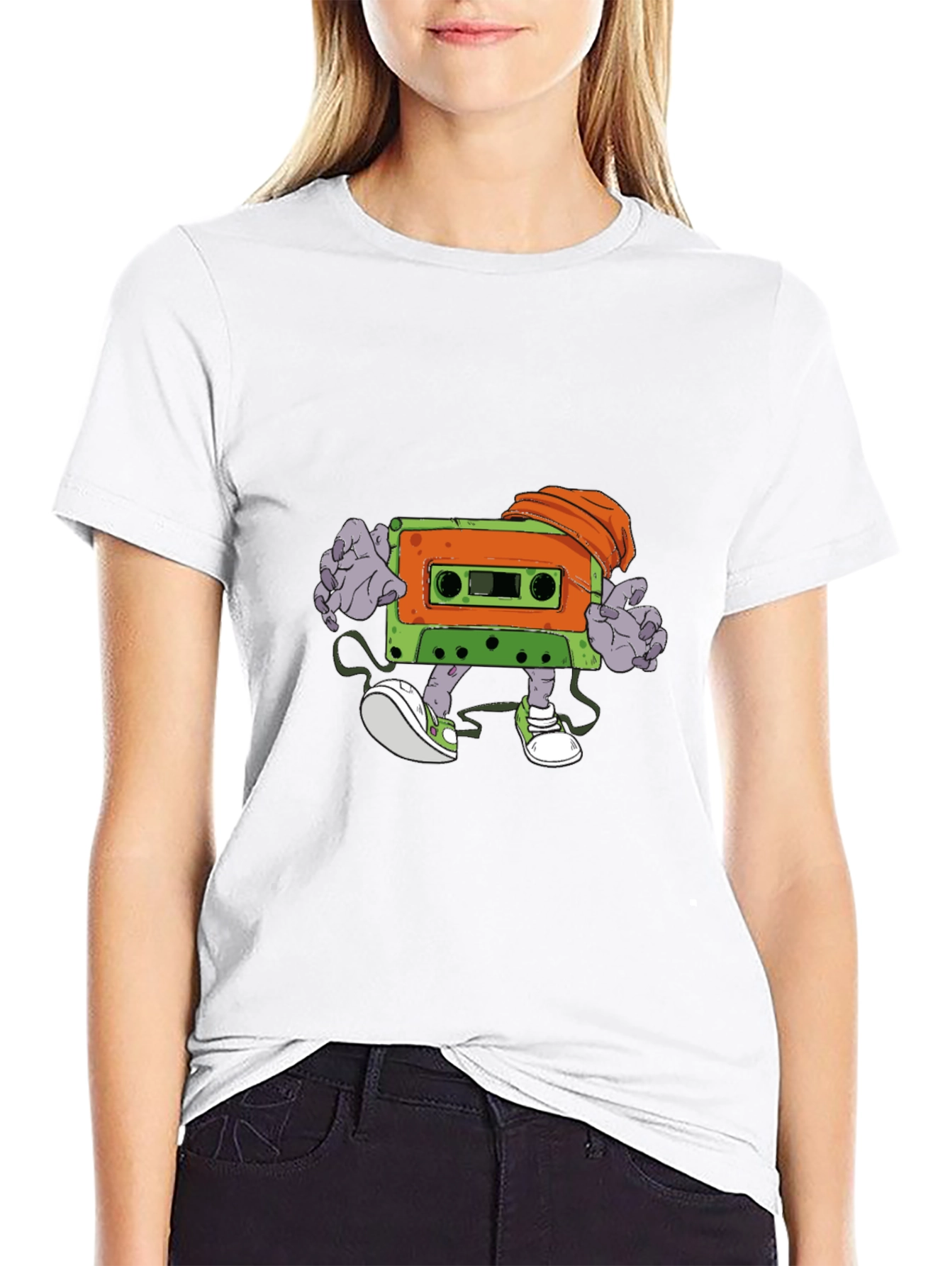 Funky Cassette Tape Graphic Tee